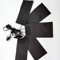 Commutateur de contrôle de température USB, film chauffant en graphène flexible et lavable, feuille découpable sur mesure de taille spéciale pour le traitement des vêtements