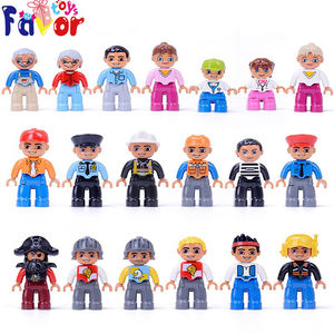 Juguete de Modelo de <span class=keywords><strong>Animales</strong></span> de Zoológico, Juguete Educativo de Plástico ABS, Parque Forestal de Sabana, Jungla Salvaje, Todo el Mundo, Compatible con <span class=keywords><strong>Duplo</strong></span>, Regalo - Product Image 4