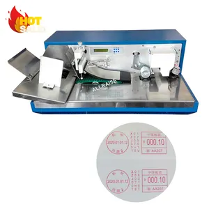 High Speed Postmark Stamping Postal Franking Machine Postmark Envelope Paper Stamping Compatible Ink Ribbon Red Ribbon Cartridge