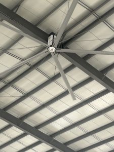 24 फीट एल्यूमीनियम 5 ब्लेड hvel उच्च मात्रा के प्रशंसक औद्योगिक बड़े शिकारी गोदाम होटल के लिए औद्योगिक बड़े शिकारी - Product Image 6