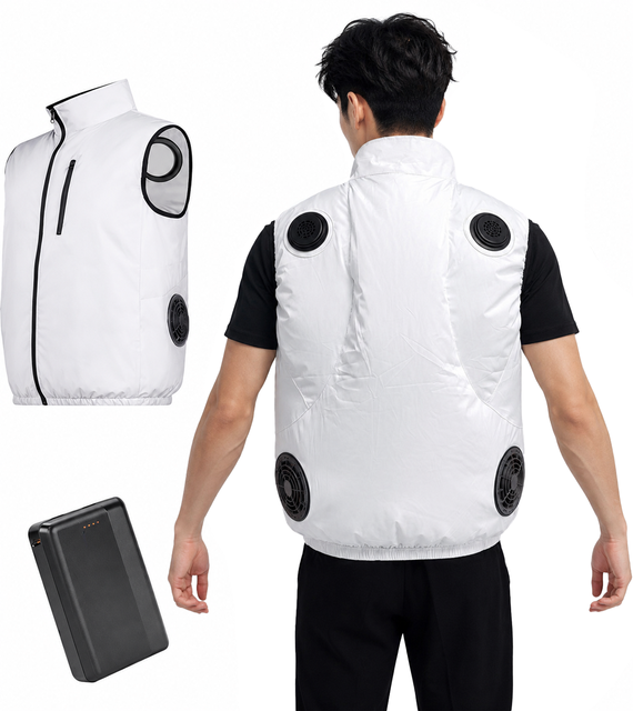 OEM ODM Peltier Cooling Vest Wearable Air Conditioner Personal Cooling Clothing for Outdoor Work Construction Factory Summer