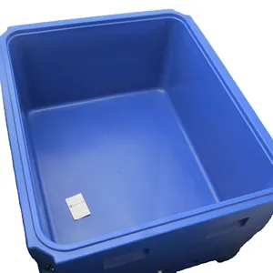 Heavy Duty Huge Aquaculture Storage Regular LLDPE Stackable Fish Plastic  Insulated Pallet Container for Transportation - China Fish Container,  Insulated Fish Boxes