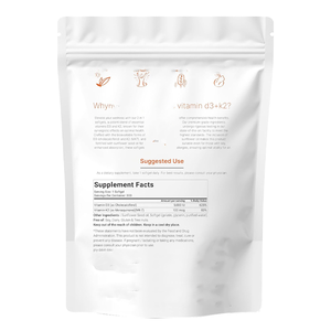 Oem ויטמין d3 ו-<span class=keywords><strong>k2</strong></span> sofgels, 2-in-1, תוספת <span class=keywords><strong>k2</strong></span> d3 - Product Image 2