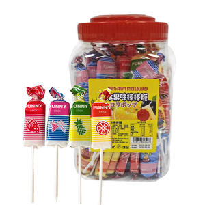Dulces al por mayor <span class=keywords><strong>Halal</strong></span> Dos tonos fruta sabor gomitas <span class=keywords><strong>Haribo</strong></span> bombones piruletas toffee - Product Image 1