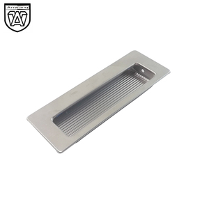 Tirador de Cajón Oculto AW Anwang, Acero Inoxidable 304, Empotrado, para Puerta Corredera, 115x42 - Product Image 2