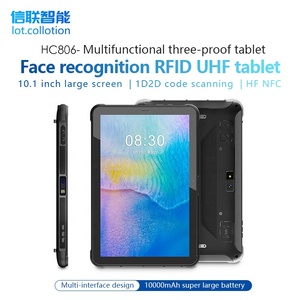 -Core IP67 gồ ghề <span class=keywords><strong>Android</strong></span> 12 máy tính bảng 10.1 inch với 1D 2D mã Scanner NFC UHF RFID GPS 4g + 64G + se4710 + e710 trong kho - Product Image 4