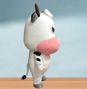 Disfraz <span class=keywords><strong>de</strong></span> Mascota <span class=keywords><strong>de</strong></span> <span class=keywords><strong>Vaca</strong></span> <span class=keywords><strong>de</strong></span> Dibujos Animados Inflable Personalizado con Color a Elección, Traje <span class=keywords><strong>de</strong></span> <span class=keywords><strong>Vaca</strong></span> Lechera Adorable para Actuaciones en Escenario y Alquiler <span class=keywords><strong>de</strong></span> Eventos - Product Image 4
