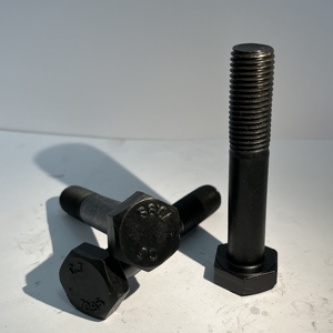 מבנה פלדה 10.9S משתמש בברגי משושה גדולים בעלי חוזק גבוה GB/T 1231, סט שלם הכולל אום אחד ושתי דיסקיות, M20 - Product Image 1