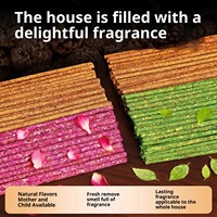 Rose Line Fragrance Hand Rubbing Petals Aromatherapy Natural Handmade Chinese Incense Sticks Boxed Packaging Household Indoor