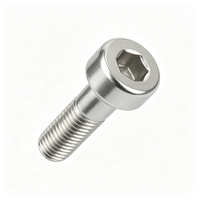 Vis à tête cylindrique hexagonale M2 en acier inoxydable 304 DIN 912 à filetage partiel pour machines