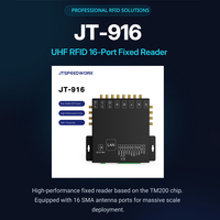 Lector Rfid IOT Gateway 16 Prot, lector RFID UHF barato, tarjeta de teclado, compra en almacén, lector de etiquetas fijas industriales