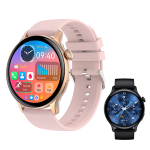 สมาร์ทวอทช์ HK85 หน้าจอ AMOLED รุ่นปี <span class=keywords><strong>2023</strong></span> แฟชั่น รองรับการโทรผ่านบลูทูธ วัดอัตราการเต้นของหัวใจ ความดันโลหิต วัดออกซิเจนในเลือด NFC กันน้ำระดับ IP68 - Product Image 2