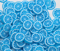 Diverse 5Mm Verschillende Plakjes Fruitpolymeerklei Kunstmatige Stijl Nep Hagelslag Plakjes Klei