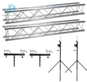 Soporte de Elevación Telescópico Móvil de 6M de Altura, Soporte Cuadrado para Iluminación de Eventos, Soporte de Manivela, Certificado FS TUV, Aleación de Aluminio - Product Image 4