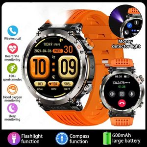 Montre connectée IPS exclusive pour appels, multifonctionnelle, surveillance de la fréquence cardiaque et de la pression artérielle, bracelet de sport en silicone pour activités de plein air - Product Image 5
