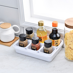Caixa De Armazenamento De Plástico Desktop Separado Cosméticos Organizador Caixa De Combinação Livre Gaveta De Armazenamento Caixa Divisores De Armazenamento - Product Image 4