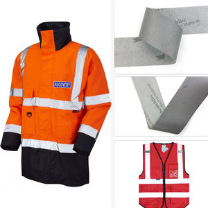 <span class=keywords><strong>Cinta</strong></span> de Tela Plateada Fluorescente de Alta Visibilidad, Material <span class=keywords><strong>Reflectante</strong></span> de 3 Metros para Ropa de Advertencia, Tela <span class=keywords><strong>Reflectante</strong></span> - Product Image 6