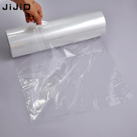 JIJID Clear POF Bolsas de envoltura termorretráctil de plástico para embalaje Película de envoltura termorretráctil de poliolefina transparente