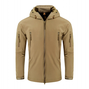 Chaqueta Táctica para Hombre, Chaqueta Deportiva Impermeable de Tela Softshell - Product Image 6
