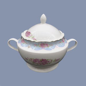 Juego de Vajilla Elegante de Porcelana China de Diseño Nuevo Personalizado de Fábrica de Chaozhou, Juego de Vajilla de 56 Piezas de <span class=keywords><strong>Arcopal</strong></span> Turco - Product Image 4
