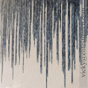 Trang Trí Tường Phòng Tắm Spa Khách Sạn Phong Cách Sang Trọng Nhà Cung Cấp Phật Sơn Khảm Pha Lê Thủy Tinh Màu Ánh Kim Pha Trộn - Product Image 1