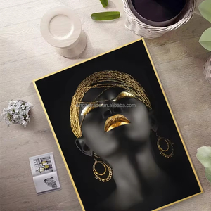 Mural <span class=keywords><strong>de</strong></span> fondo <span class=keywords><strong>para</strong></span> el hogar <span class=keywords><strong>de</strong></span> Mujer Africana moderna, póster <span class=keywords><strong>de</strong></span> arte, imagen impresa, mural <span class=keywords><strong>de</strong></span> decoración <span class=keywords><strong>de</strong></span> habitación - Product Image 4