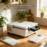 Machine de sublimation 3D FONLYU pour coques de téléphone DIY, outil d'impression par sublimation automatique en métal pour coques de téléphone personnalisées PVM-01