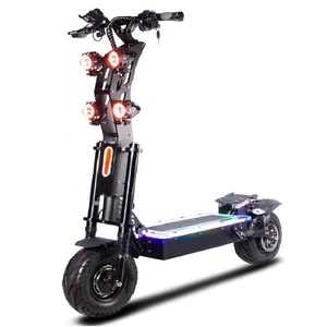 Scooter Eléctrico para Adultos de 14 Pulgadas y 10000W de Alta Velocidad X13, Batería de 40AH, Alcance de 120KM, Plegable con Asiento - Product Image 2