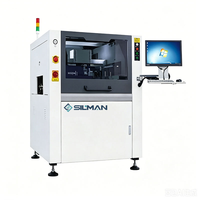 Imprimante manuelle semi-automatique SMT économique pour pochoirs de pâte à souder, machine d'impression de circuits imprimés pour petites usines d'électronique