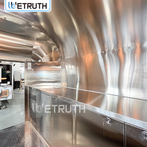 Camion de restauration mobile en aluminium Wetruth pour la vente de hot-dogs et de burgers en ambulant, certifié CE DOT, <span class=keywords><strong>VIN</strong></span> prêt, cuisine mobile - Product Image 4