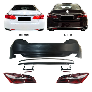 Ricambi Auto per Honda Accord 9th CR 2014 2015 2016 2017 Kit carrozzeria posteriore paraurti in plastica resistente accessori per carrozzeria accessori - Product Image 1