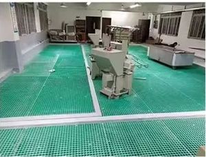 Pasarela de rejilla de fibra de vidrio compuesta de malla de rejilla FRP GRP para material de construcción que hace piezas de maquinaria - Product Image 4