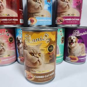 Hochwertiger Thunfisch Großes Stück Dosen 170g Tiernahrung Bestseller Nass konserven ODM Nass katzenfutter OEM Fabrik Großhandel - Product Image 3