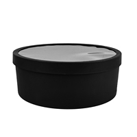 Boîte Cadeau Fleur Noire avec Couvercle Transparent, Emballage Floral en Carton pour Bouquet de Roses, Impression Personnalisée du Logo et du Motif, Faible MOQ Accepté