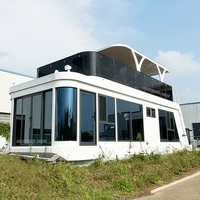 Catamaran de luxe moderne en aluminium soudé, remorquable, avec moteur hors-bord de 90 CV, pour le tourisme nautique