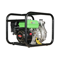 Pompe à eau à haute pression de 2 pouces à moteur essence monocylindre pour l'agriculture et l'irrigation, prise en charge OEM personnalisée