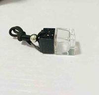 Bouteilles de diffuseur suspendu pour voiture de luxe, forme carrée colorée, 12 pièces, 8ml