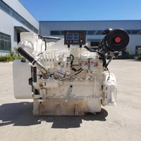 90PS-130PS 24V Emissionsarmer Marine-Dieselmotor Boot Schiff Innenbordmotor Getriebe Wassergekühlt 6BT 5.9