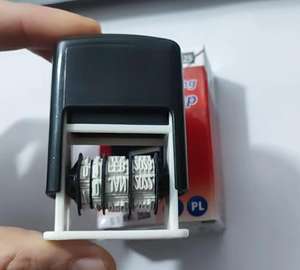 Stempel Tanggal Dapat Disesuaikan Genggam Kualitas Baik Pencetak Inkjet Stempel Rol Stempel Tanggal Bahasa Inggris Otomatis - Product Image 5