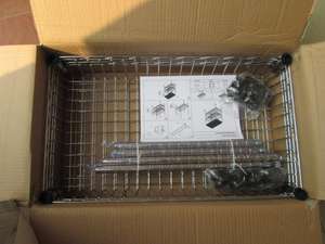 ويلاند كفاءة 4 طبقات المتداول الجرف تنظيم الكروم سلك سلة تخزين الرف - Product Image 6