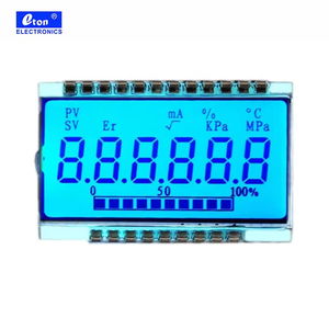 Chuyên nghiệp tùy chỉnh 6-chữ số 7-đoạn LCD hiển thị biểu tượng thanh tiến trình cho dụng cụ công nghiệp - Product Image 3