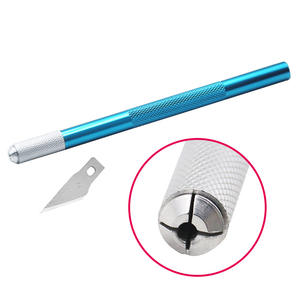 Ensemble de couteaux à graver en acier antidérapant avec # Couteau artisanal à 11 lames pour bricolage, réparation de téléphones portables, outils à main pour la réparation de circuits imprimés - Product Image 3