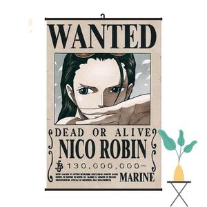Affiches Murales en Tissu Suspendu, 60x90cm, 40x60cm, Image Défilement Japon Anime <span class=keywords><strong>One</strong></span> Pieces Wanted <span class=keywords><strong>Luffy</strong></span> Zoro - Product Image 3