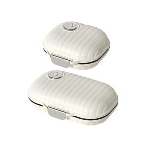 Boîte de rangement pour pilules HydZ 150 ml avec compartiments, étanche à l'humidité, pour l'organisation quotidienne des médicaments - Product Image 5