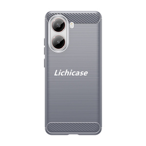 Lichicase เคสโทรศัพท์มือถือคาร์บอนไฟเบอร์บางเฉียบป้องกันการกระแทกสำหรับ K80 redmi K80 Pro ฝาหลังมือถือ - Product Image 6