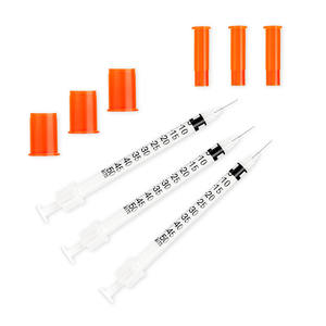 Jeringa de <span class=keywords><strong>Insulina</strong></span> Estéril de Un Solo Uso, Diseño de Aguja Corta Ultrafina <span class=keywords><strong>para</strong></span> Animales, Inyección de Bajo Dolor, Barril de Alta Transparencia - Product Image 2