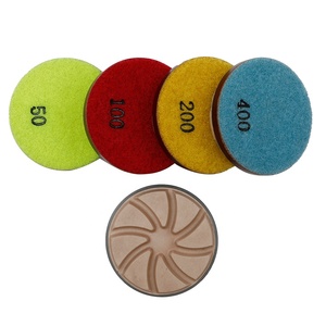 TRUE SHINE 75\" Customized OEM Wet Polishing <strong>Pads</strong> Diamond Ceramic for Concrete Sanding Buffing Grinding Tooling - Product Image 1