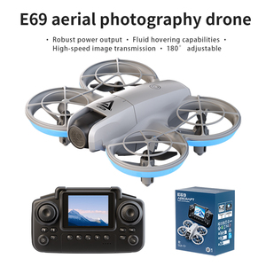 <span class=keywords><strong>Drone</strong></span> Quadricoptère GPS 4K Avancé avec Caméra et Contrôle par Application <span class=keywords><strong>pour</strong></span> Enfants et Débutants en Photographie, Télécommande en Plastique Durable - Product Image 1