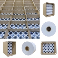 Rollos de Papel para Plotter Azul Blanco de 80g/90g, Tamaño Personalizable para Materiales de Impresión de Ingeniería CAD