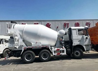 Camion malaxeur à béton Shacman F3000 6x4 d'occasion avec moteur diesel, boîte de vitesses, haute efficacité, décharge uniforme, faible consommation